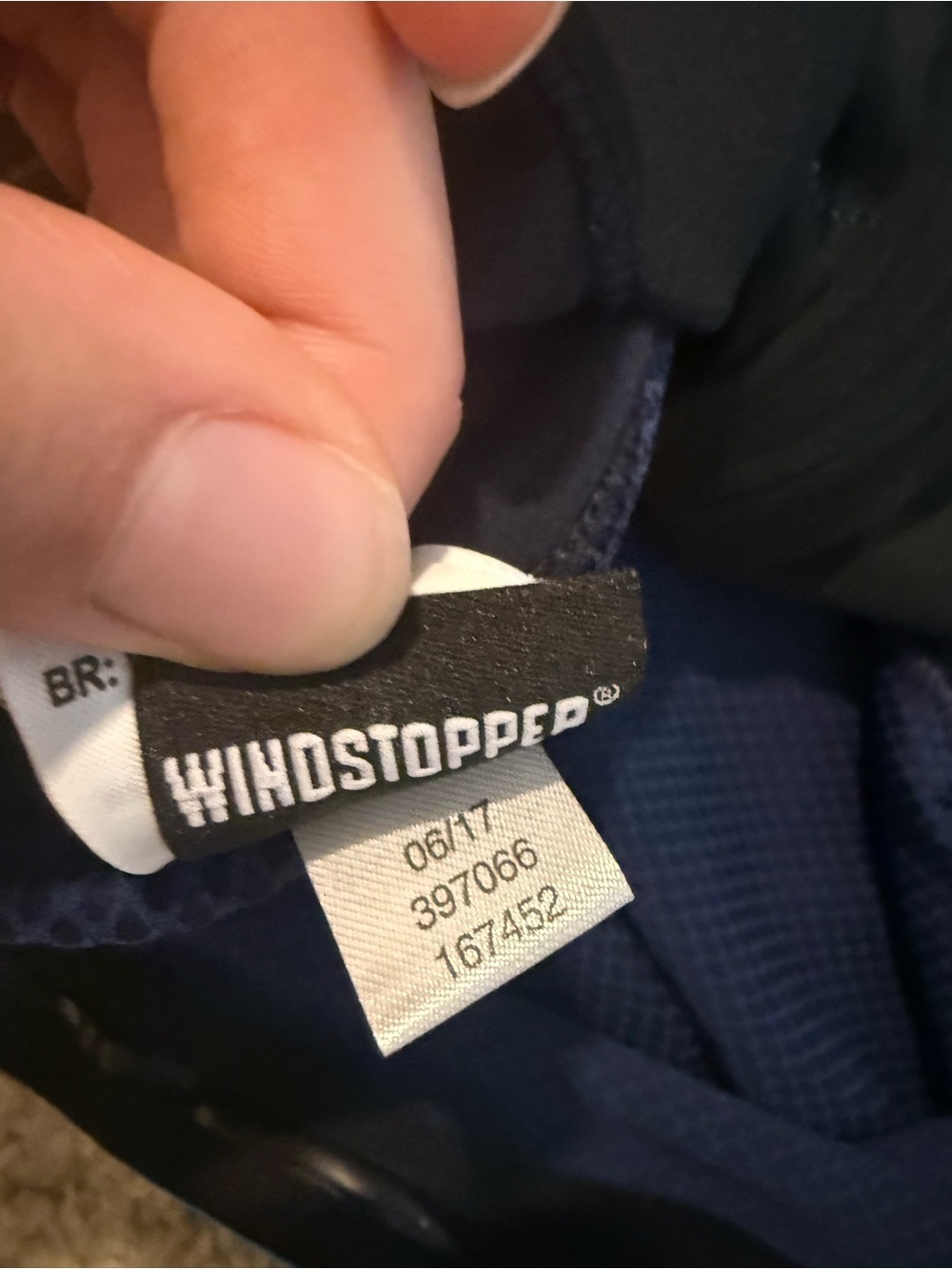 Salomon Navy Blue Jacket with Black Details - Picture 10 of 13
